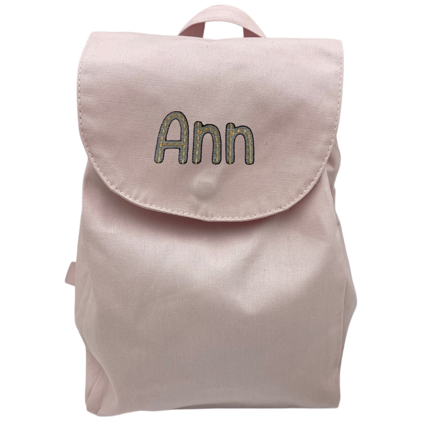 Kinder Rucksack mit Namen rosa l schwarz