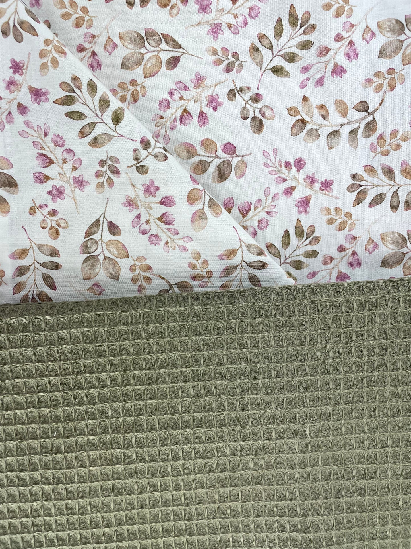 Babydecke mit Name Mauvi