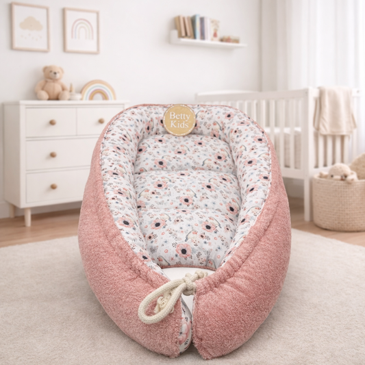 Baby Nestchen Vögelchen/ rosa