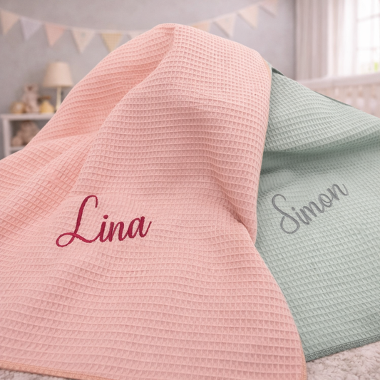 Babydecke mit Name