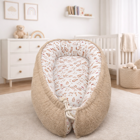 Baby Nestchen Waldbeere/ Sand