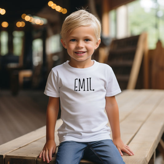 T-Shirt mit Name für Babys und Kinder