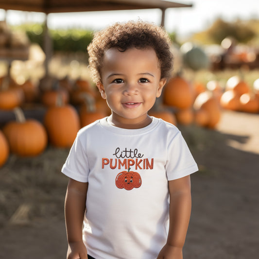 T-shirt mit Namen little Pumpkin