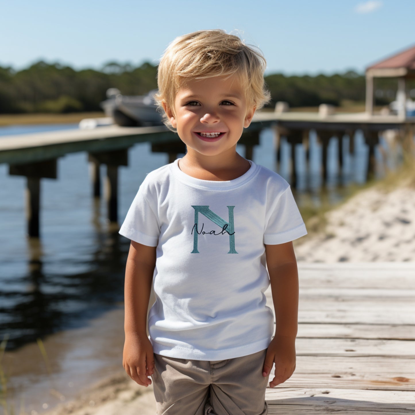 T-shirt mit Namen für Babys und Kleinkinder