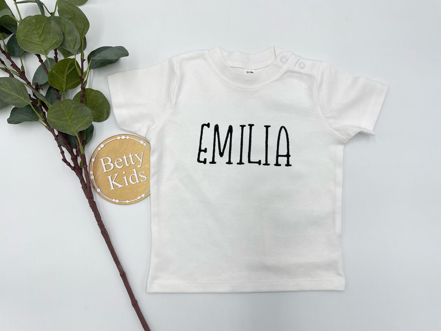 T-Shirt mit Name für Babys und Kinder