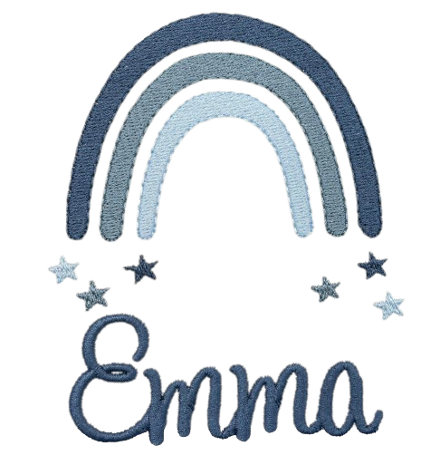 Kapuzenhandtuch mit Name | grau